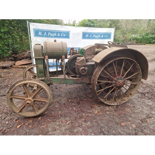 120 - Hart Parr 12/24 tractor. Australian special, part restored, engine free, reconditioned mechanical lu... 