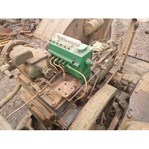 120 - Hart Parr 12/24 tractor. Australian special, part restored, engine free, reconditioned mechanical lu... 