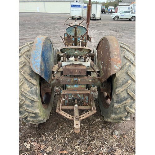 383 - Fordson E27N tractor. Radiator cap in office