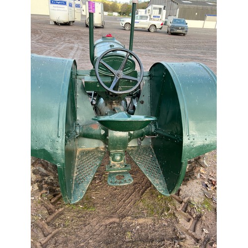 382 - Fordson Standard wide wing tractor. Older restoration. Been in a museum for many years. Radiator cap... 