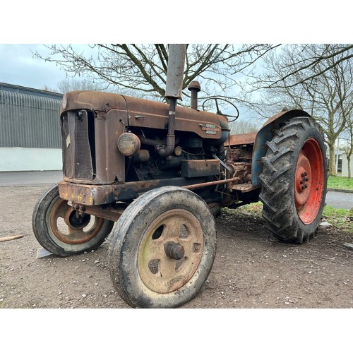 361 - Fordson Power Major tractor. 1959. Barn find condition, will run and drive. Same farm from new. V5 a... 