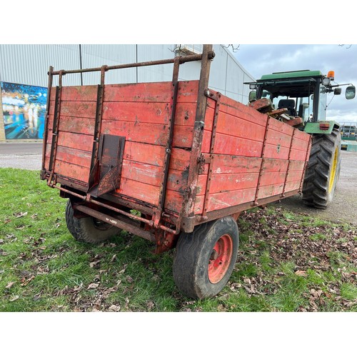 433 - 3 Ton tipping trailer with high sides