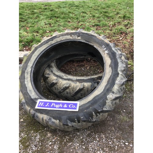 428 - Part worn rear tractor tyres - 2