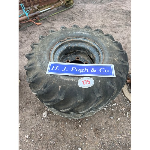 175 - Dumper wheels and tyres - 2