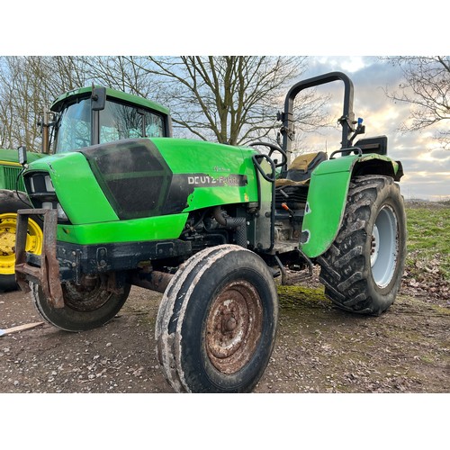 375 - Deutz 65 2WD tractor. Runs. 2013. Reg WX13 CYO.