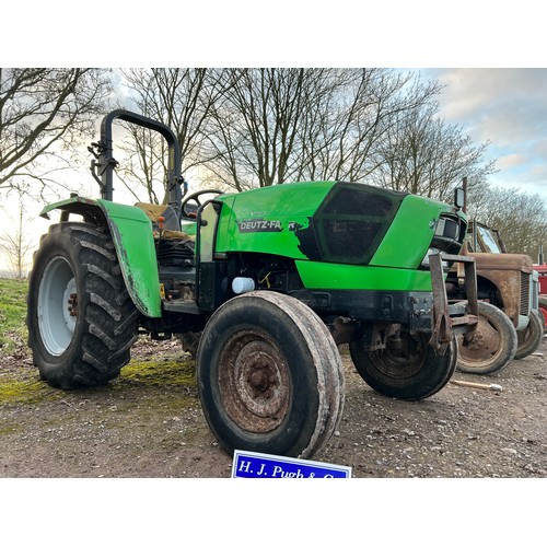 375 - Deutz 65 2WD tractor. Runs. 2013. Reg WX13 CYO.