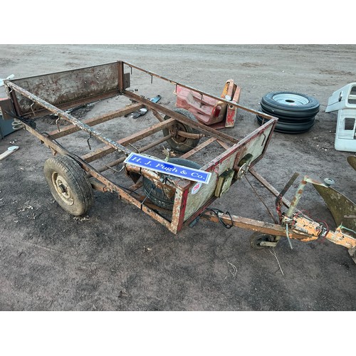 298 - Single axle trailer chassis