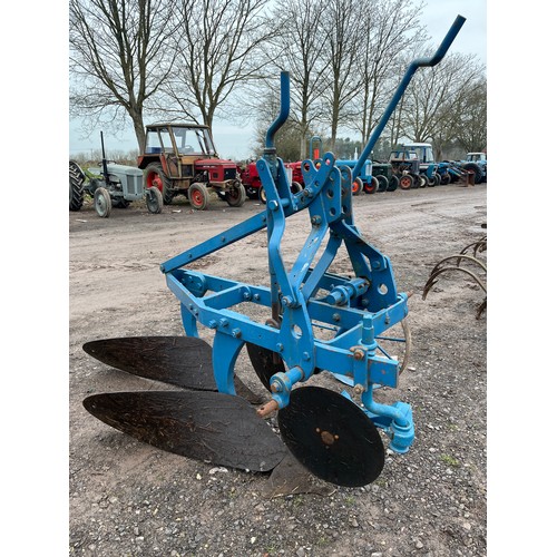 344 - Ransomes TS59 Match plough, with YL183 mouldboards