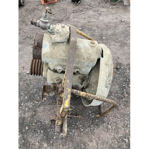 288 - Old tractor Hydrovane compressor