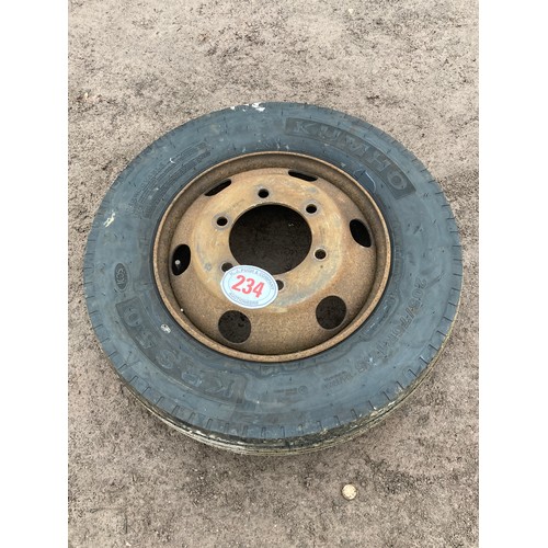 234 - Lorry tyre 205/75 17.5, unused