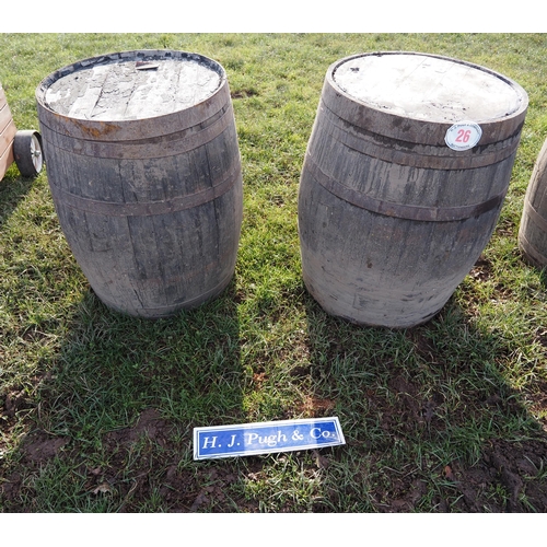 26 - Whiskey barrels - 2