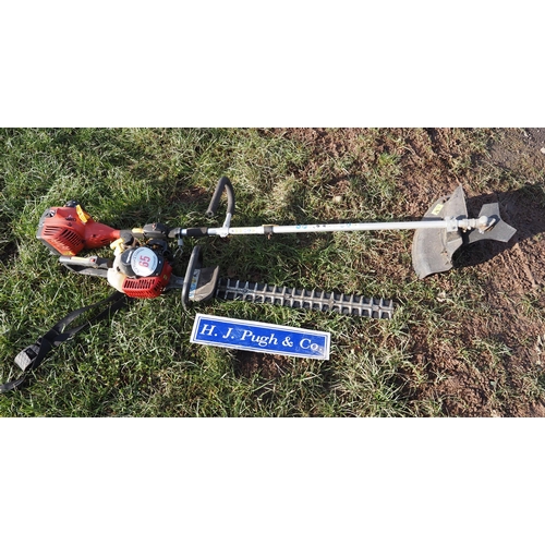 65 - Brush cutter and hedge cutter