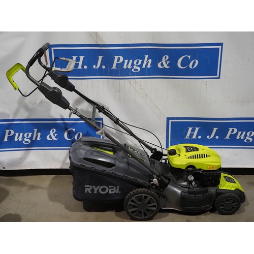 762 - Ryobi self propelled petrol lawn mower