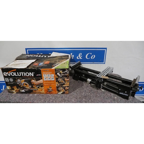 769 - Evolution sliding mitre saw and stand