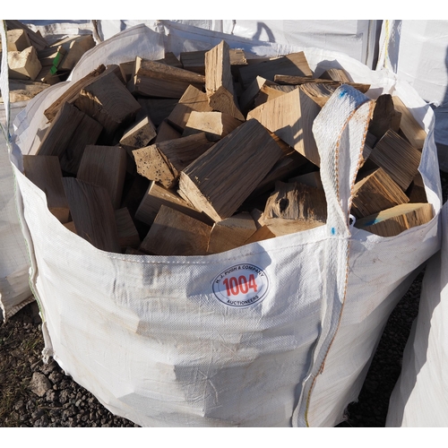 1004 - Bag of hardwood offcuts