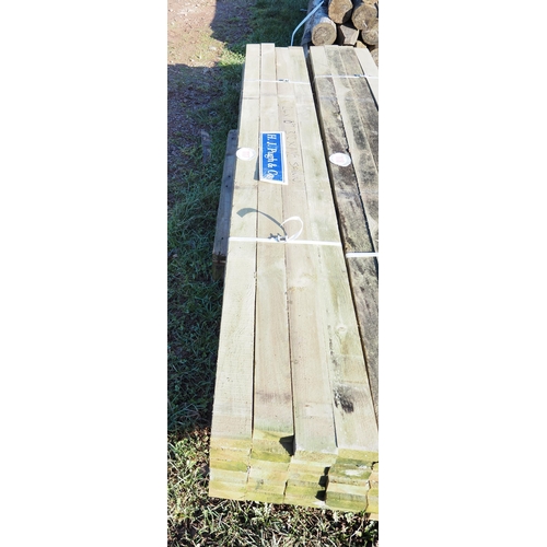 1117 - Sawn rails 10ft x 3½