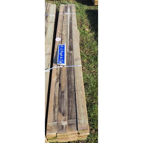 1123 - Sawn rails 10ft x 3½