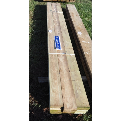 1124 - Sawn boards 12ft x 6