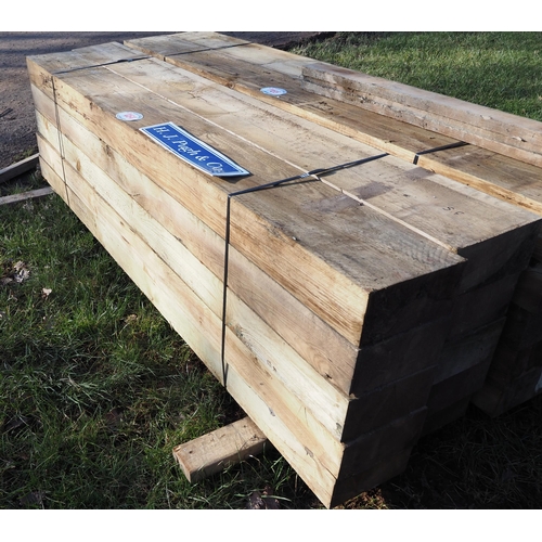 1164 - Softwood sleepers 8ft - 10