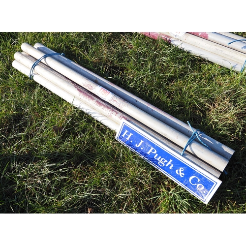 1190 - Aluminium scaffold poles 4ft - 10