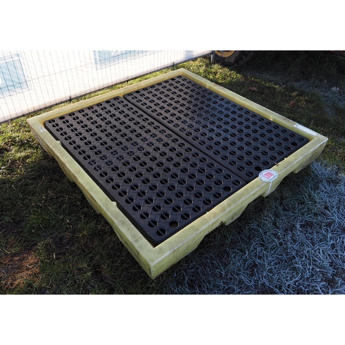 1390 - Bunded drip pallet