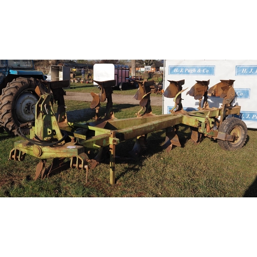 1434 - Dowdeswell 6 furrow reversible plough