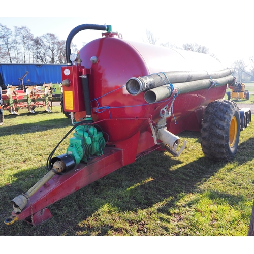 1470 - Marshall 1500 gallon slurry tanker