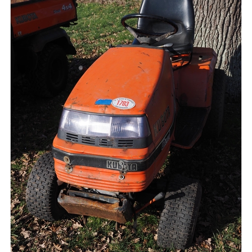 1703 - Kubota G1700 diesel ride on mower