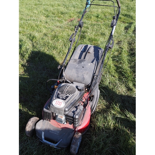 1733 - Mountfield mower. Charger in office