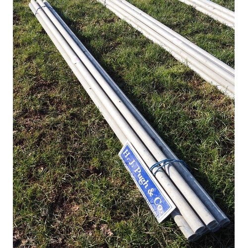 1192 - 10ft Aluminium scaffold poles - 10