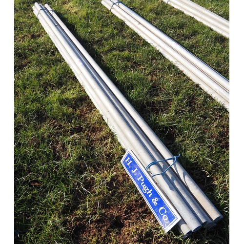 1193 - 10ft Aluminium scaffold poles - 10