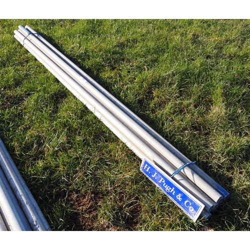 1195 - 10ft Aluminium scaffold poles - 10
