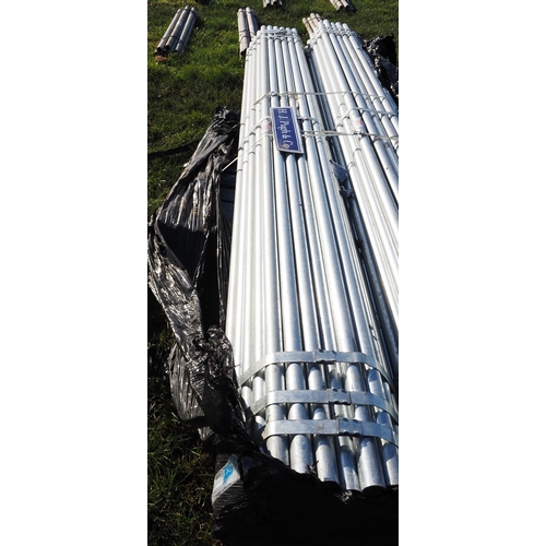1200 - Galvanised tube 3.2m, 50mm approx. 50