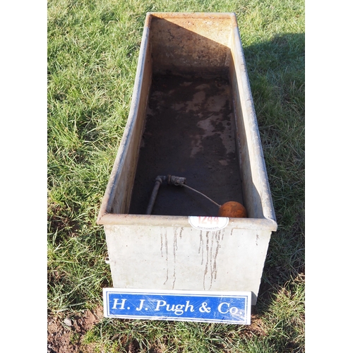 1244 - 5ft Galvanised drinking trough