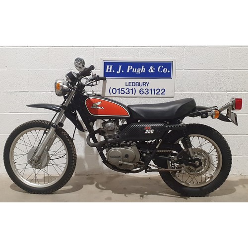 1975 honda xl250