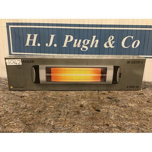 1293 - Radiant heater 2500W