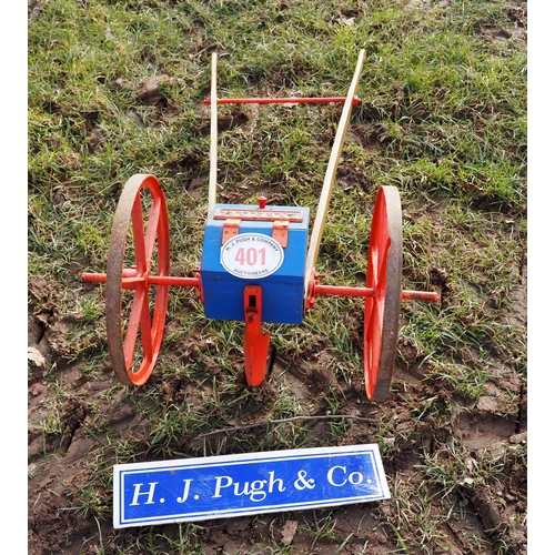 401 - Vintage seed drill by Kell & Co