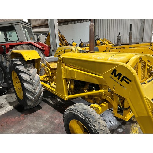 Massey Ferguson 65 Industrial tractor. Runs & drives. C/w front end ...