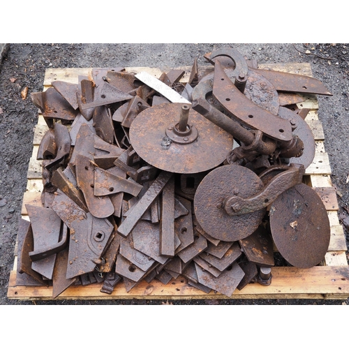 397 - Ransomes plough spares