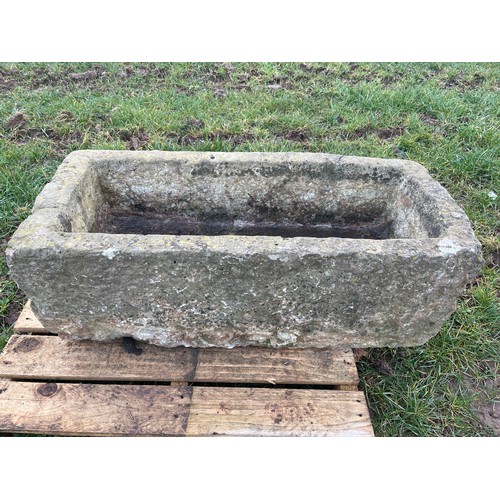 734 - Stone trough 3ft