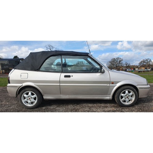 420 - Rover Metro Cabriolet, 1995, 1396cc.
Chassis no. SAXXPKBWDBD033300
Engine no. 14K2DJ37998368
Runs an... 