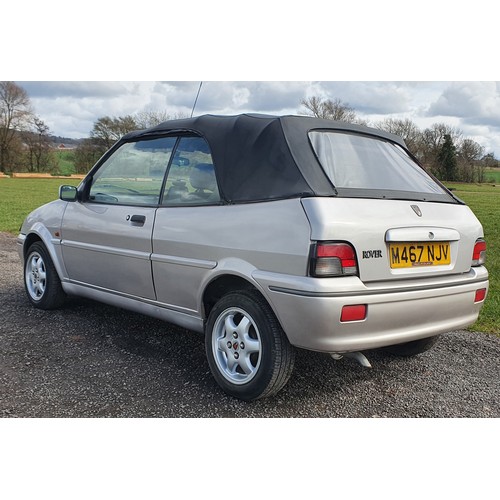 420 - Rover Metro Cabriolet, 1995, 1396cc.
Chassis no. SAXXPKBWDBD033300
Engine no. 14K2DJ37998368
Runs an... 