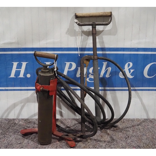 112 - 2 Stirrup pumps