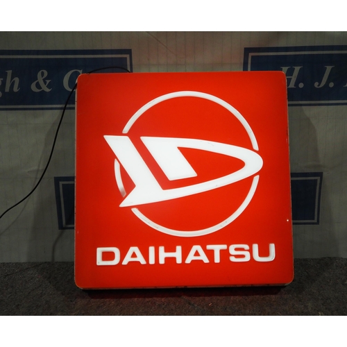 152 - Illuminated sign - Daihatsu 38x38