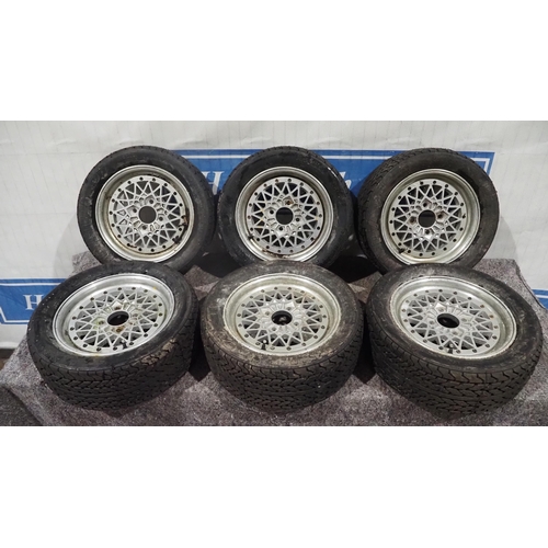 187 - 6 - Metro competition alloys with tyres 175/50 BR13