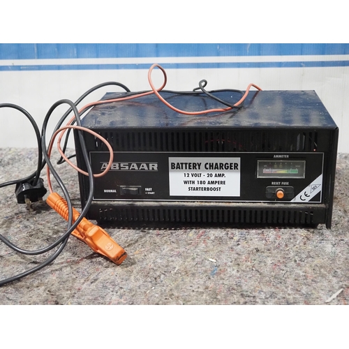 202 - Absaar battery charger and starter