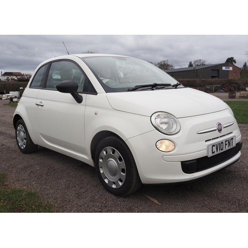 416 - Fiat 500 2010, 1242cc.
Runs and drives, recent new shocks and springs, new cam belt, new exhaust man... 