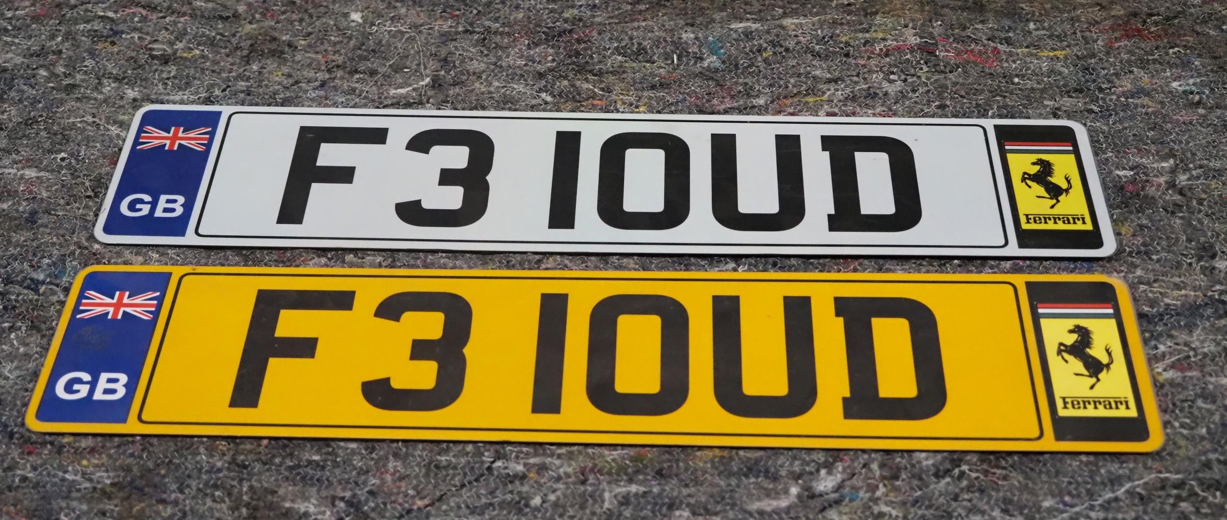 number-plate-on-retention-f31-oud