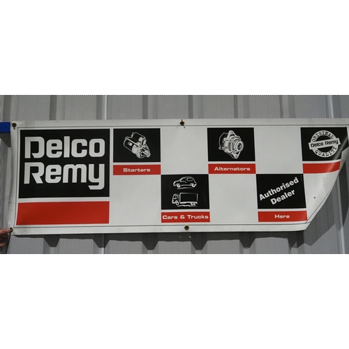 Delco Remy banner 150cm x 48cm