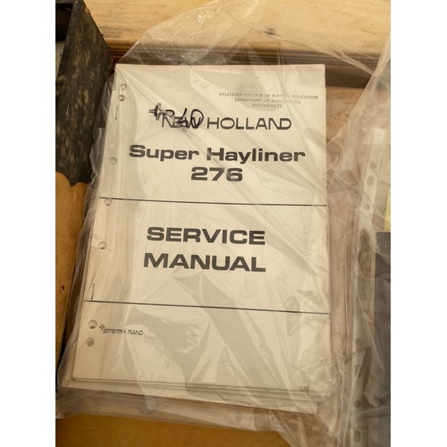 1260 - New Holland baler service books